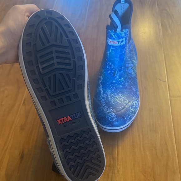 NWOT XTRATUF Blue Waterproof Boots - Picture 3 of 6